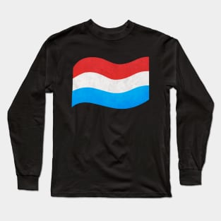 The flag of Luxembourg Long Sleeve T-Shirt